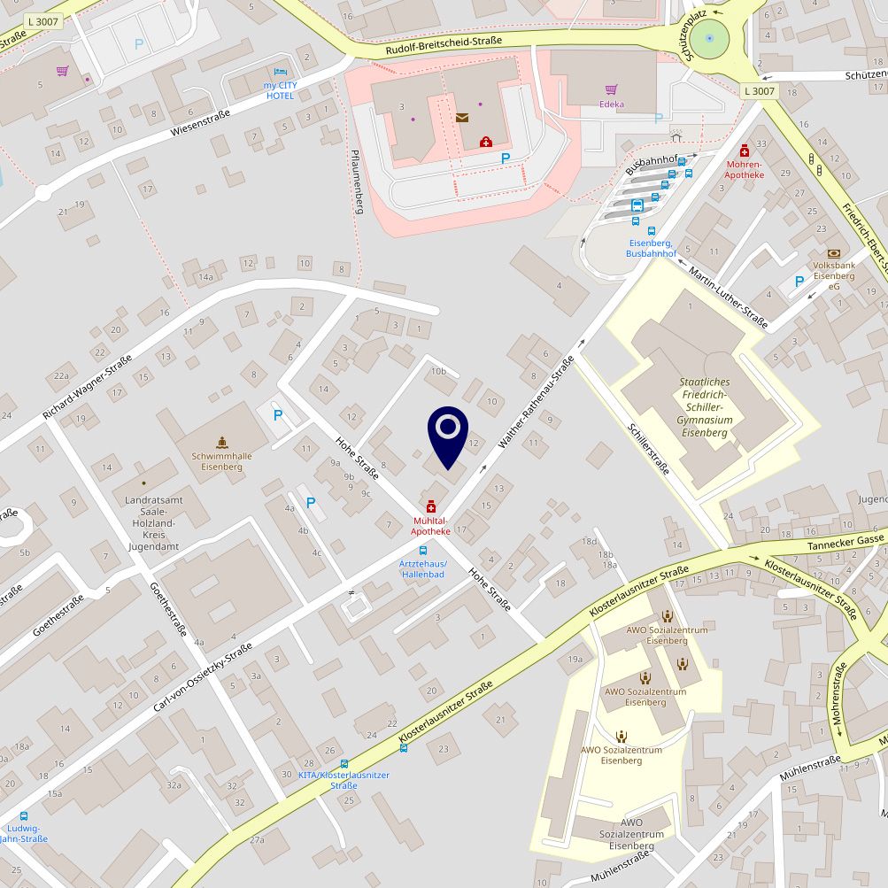 Screenshot von OpenStreetMap